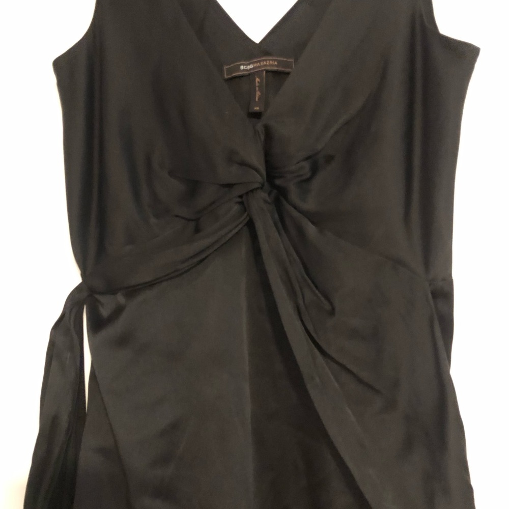 Gorgeous satin BCBG evening shirt